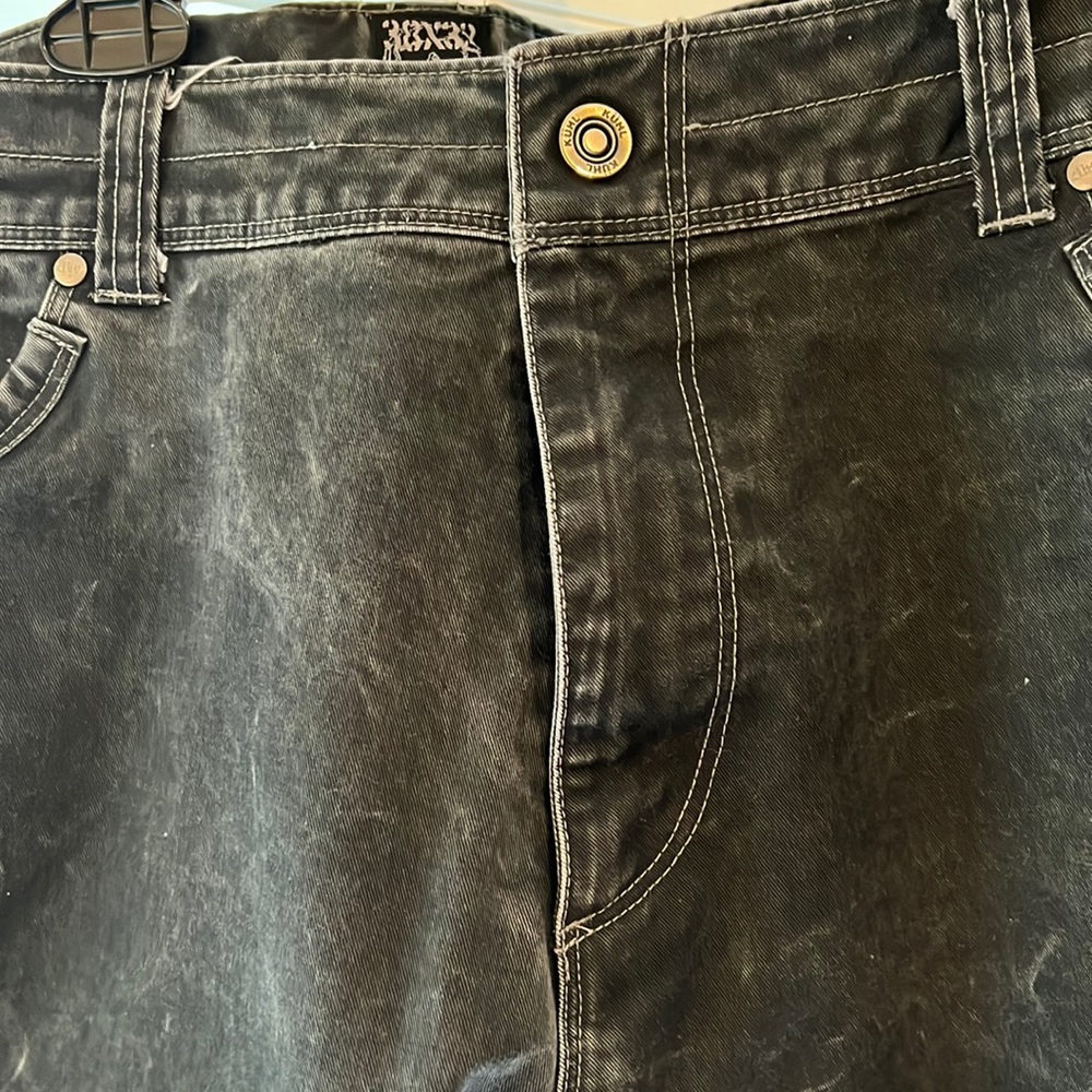 Mens Kuhl Hiking Pants Size 38x32, charcoal, $22